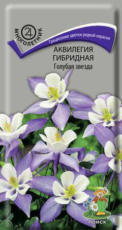 Аквилегия гибридная Голубая звезда, 0,05г Поиск