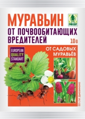 Муравьин, от муравьев, 10г Грин Бэлт